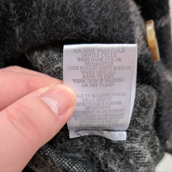 Z Supply Black White Plaid Tucker Shirt Jacket Relaxed Fit Size XS - Picture 11 of 15